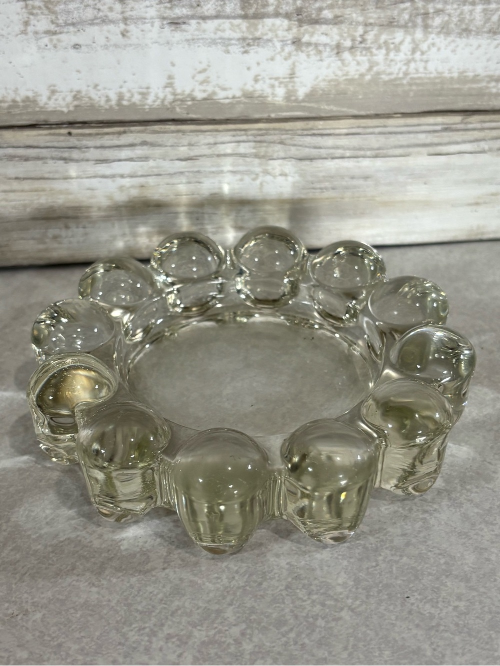 Vintage Anchor Hocking Nova “Boopie”Bubble ashtray